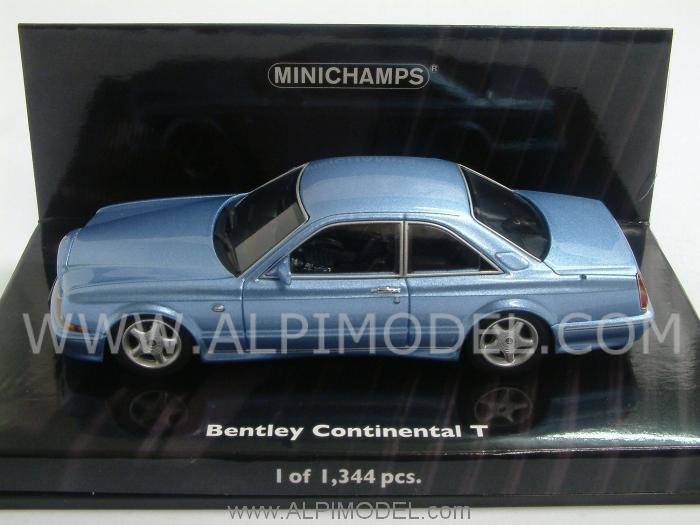 Bentley Continental T 1996 (Metallic Light Blue) by minichamps