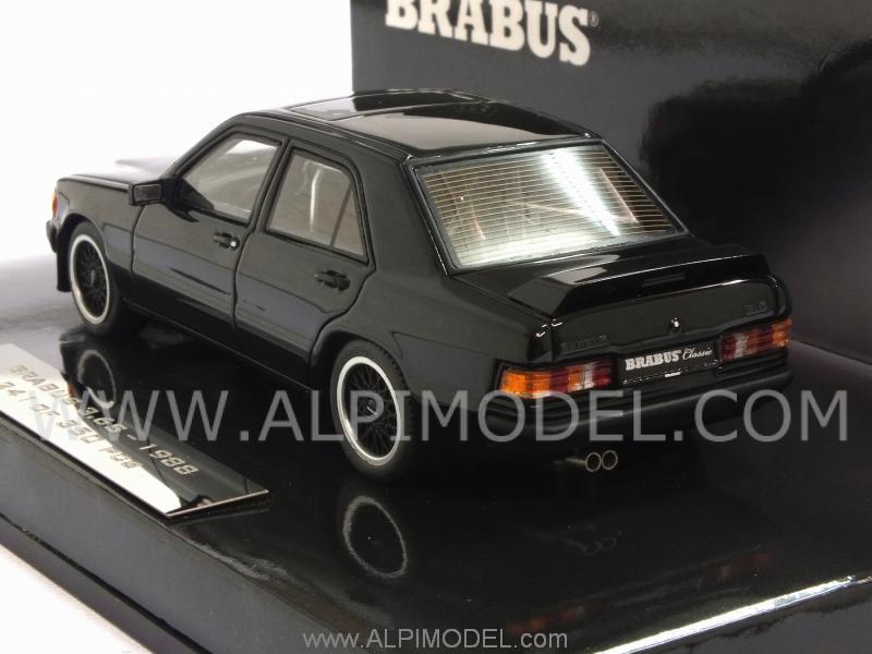 Brabus 3.6S (190E W201) 1988 (Black) (resin) - minichamps