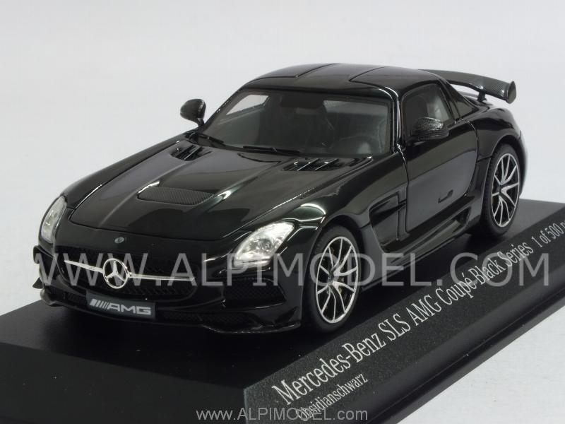 Mercedes SLS AMG Black Series Obsidianschwarz by minichamps
