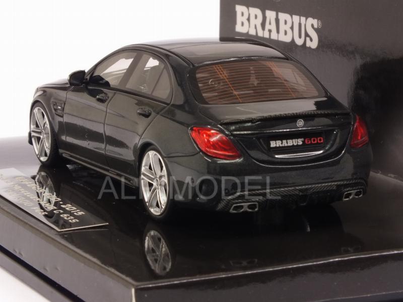 Brabus 600 (Mercedes AMG C63S)  2015 (Black) - minichamps