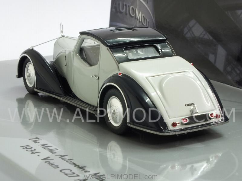 Voisin C27 Aerosport Coupe 1934 (Grey) Mullin Museum Series - minichamps