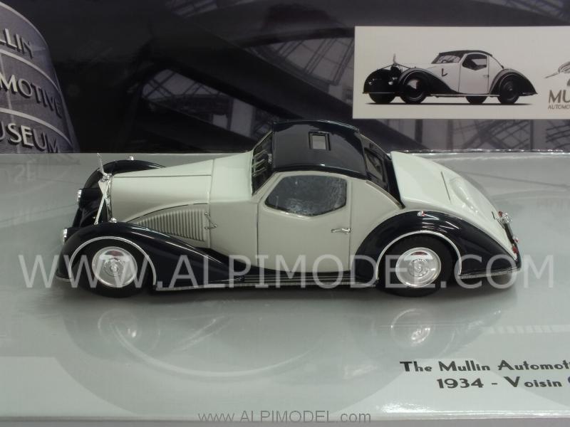Voisin C27 Aerosport Coupe 1934 (Grey) Mullin Museum Series by minichamps