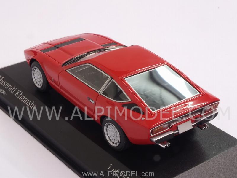 Maserati Khamsin 1977 (Rosso Fuoco) - minichamps