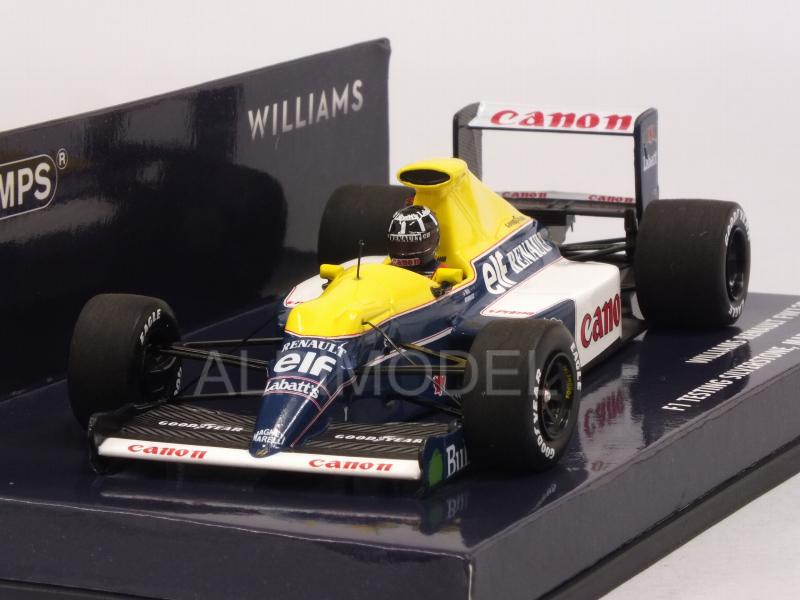 Williams FW13B Renault F1 Testing Silverstone 1991 Damon Hill by minichamps