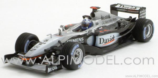 McLaren Mercedes MP4/17D David Coulthard 2003 by minichamps