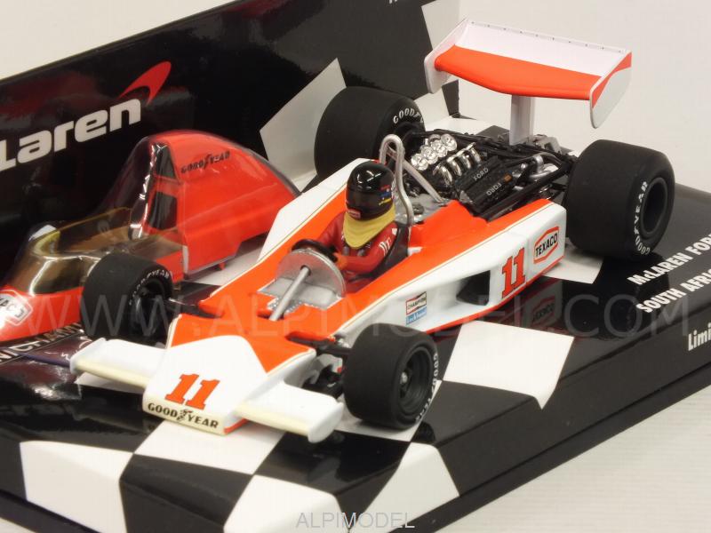 McLaren M23 Ford GP South Africa 1976 World Champion James Hunt - minichamps