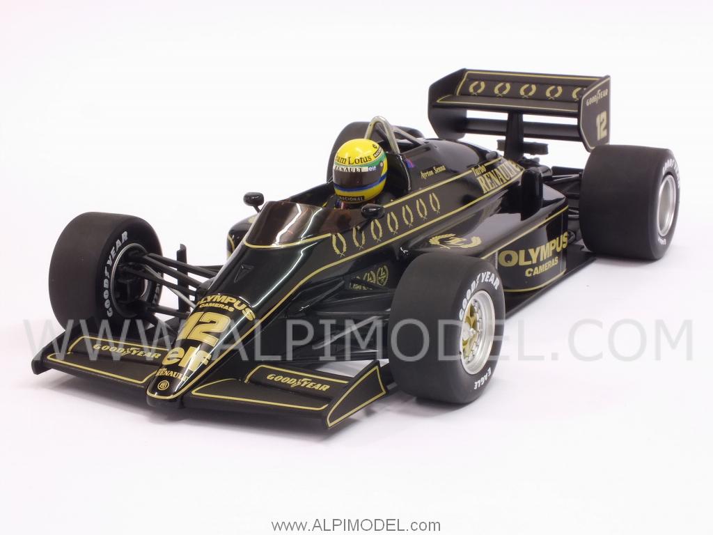 Lotus 97T Renault Turbo 1985  Ayrton Senna by minichamps