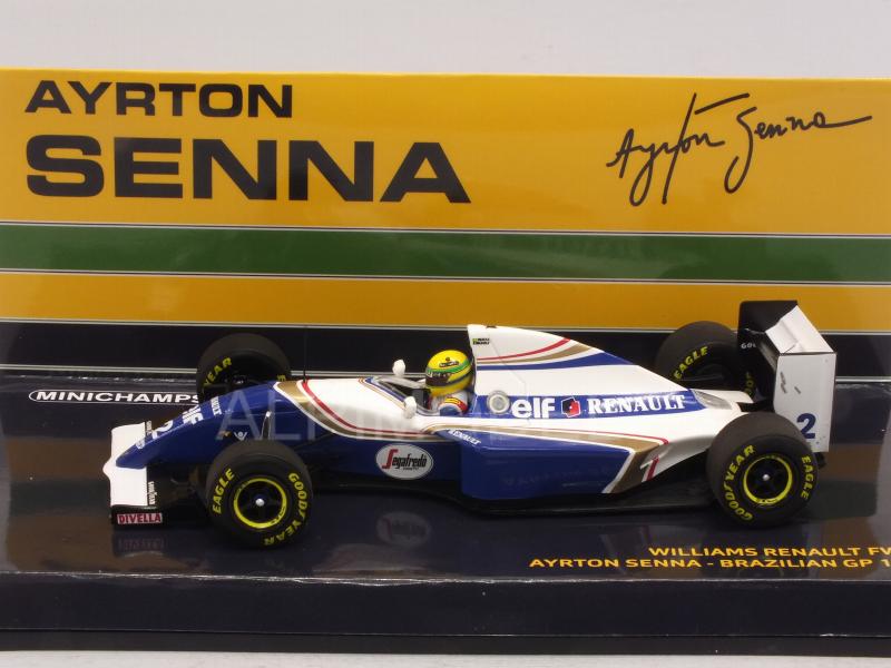 Williams FW16 Renault GP Brasil 1994 Ayrton Senna - minichamps