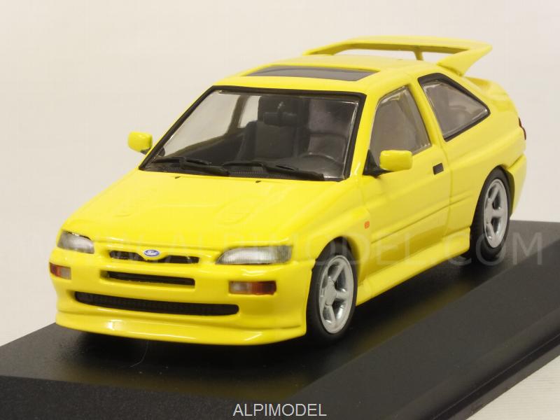 Ford Escort RS Cosworth 1992 (Yellow)  'Maxichamps' Edition by minichamps