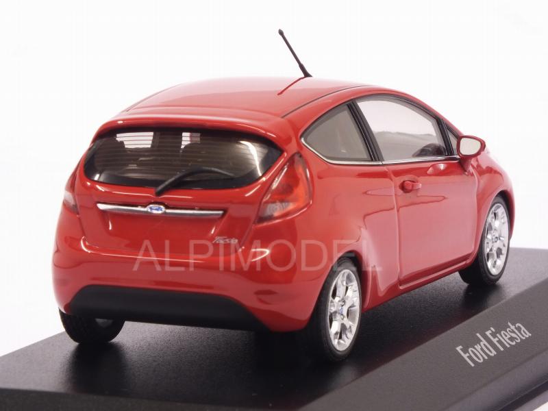 Ford Fiesta 2011 (Red) 'Maxichamps' Edition - minichamps