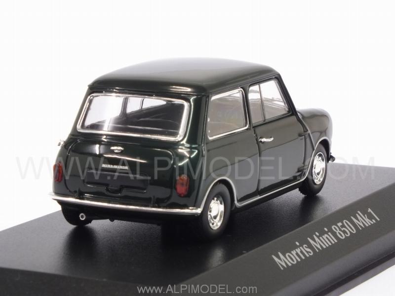 Morris Mini 850 Mk1 1960 (Dark Green) 'Maxichamps Collection' - minichamps