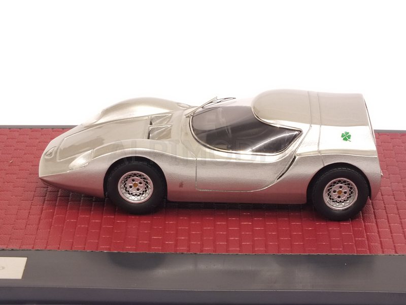 Alfa Romeo OSI Scarabeo 1966 (Silver) - matrix-models