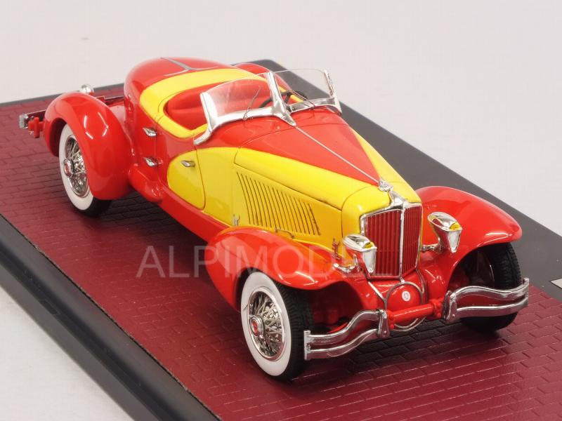 Cord L-29 Speedster by Lagrande 1931 (Yellow/Red) - matrix-models