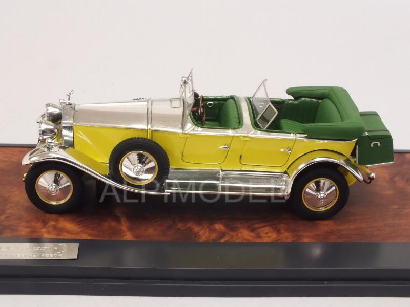 Rolls Royce Phantom I Tourer Barker #820R 1929 (Yellow) - matrix-models