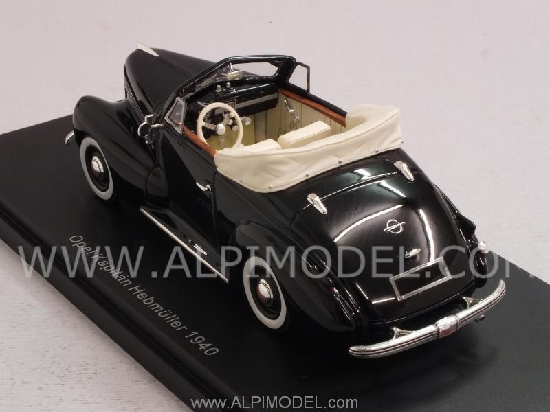 Opel Kapitan Hebmuller Convertible 1940 (Black) - neo