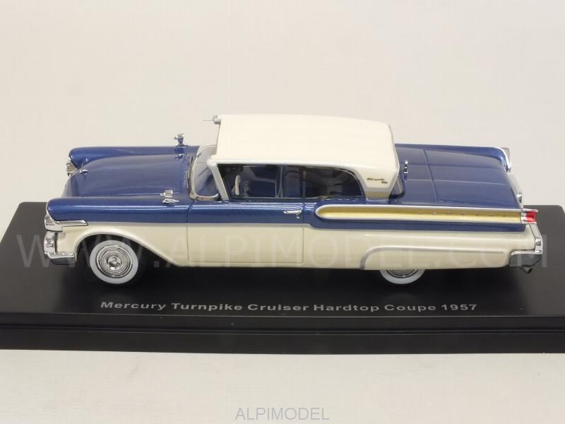 Mercury Turnpike Cruiser Hard Top Coupe 1957 (Metallic Blue/White) - neo