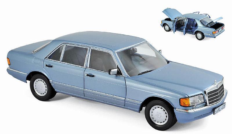 Mercedes 560 SEL 1991 (Pearl Blue Metallic) by norev