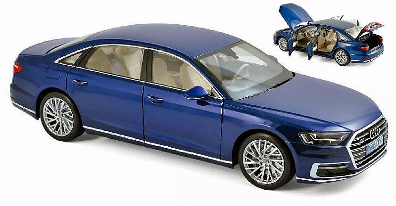 Audi A8L 2017 (Blue Metallic) by norev