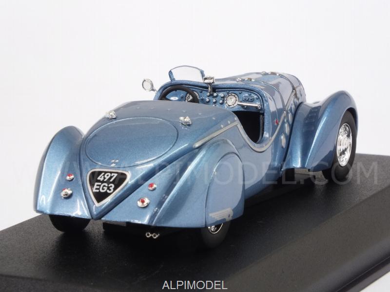 Peugeot 302 Darl'mat Roadster 1937 (Light Blue Metallic) - norev