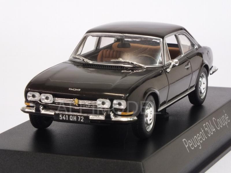 Peugeot 504 Coupe 1969 (Brown Metallic) by norev