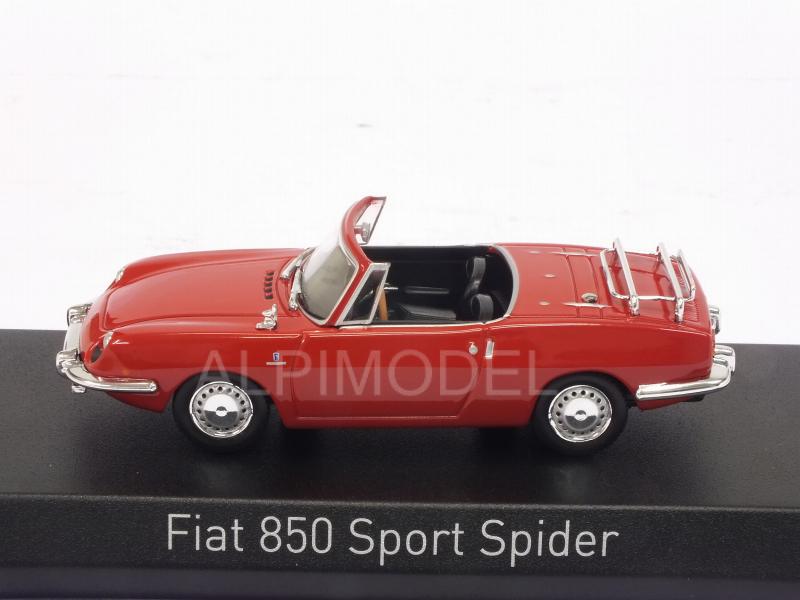 Fiat 850 Sport Spider 1968 (Red) - norev