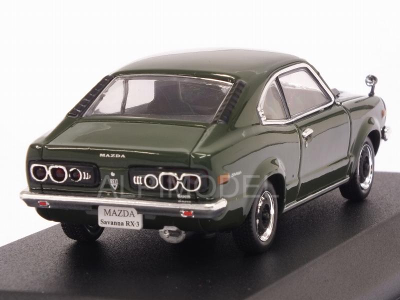 Mazda Savanna RX-3 Coupe 1972 (Dark Green) - norev