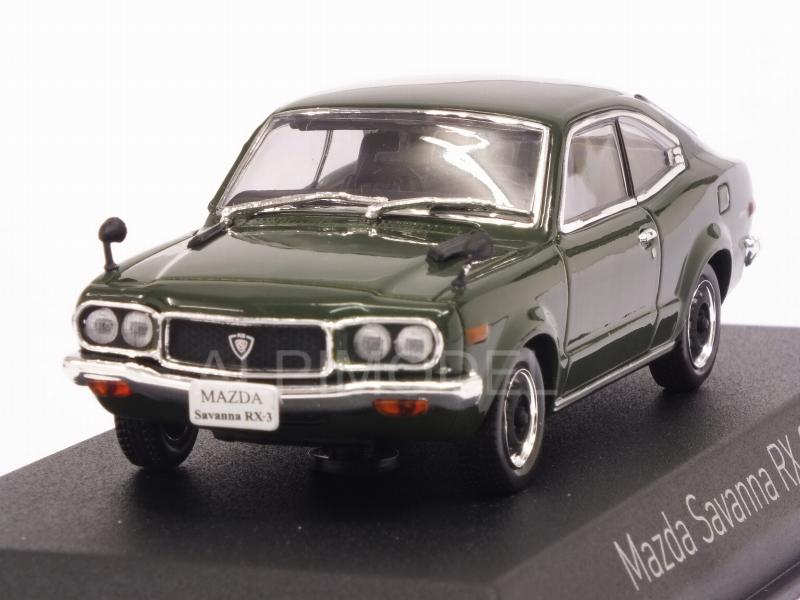 Mazda Savanna RX-3 Coupe 1972 (Dark Green) by norev