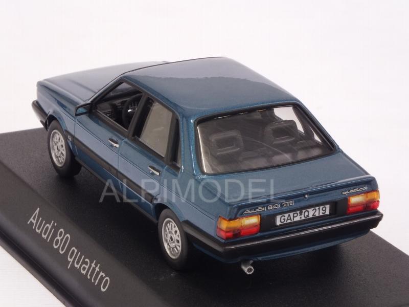 Audi 80 Quattro 1985 (Blue Metallic) - norev