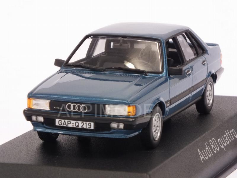 Audi 80 Quattro 1985 (Blue Metallic) by norev