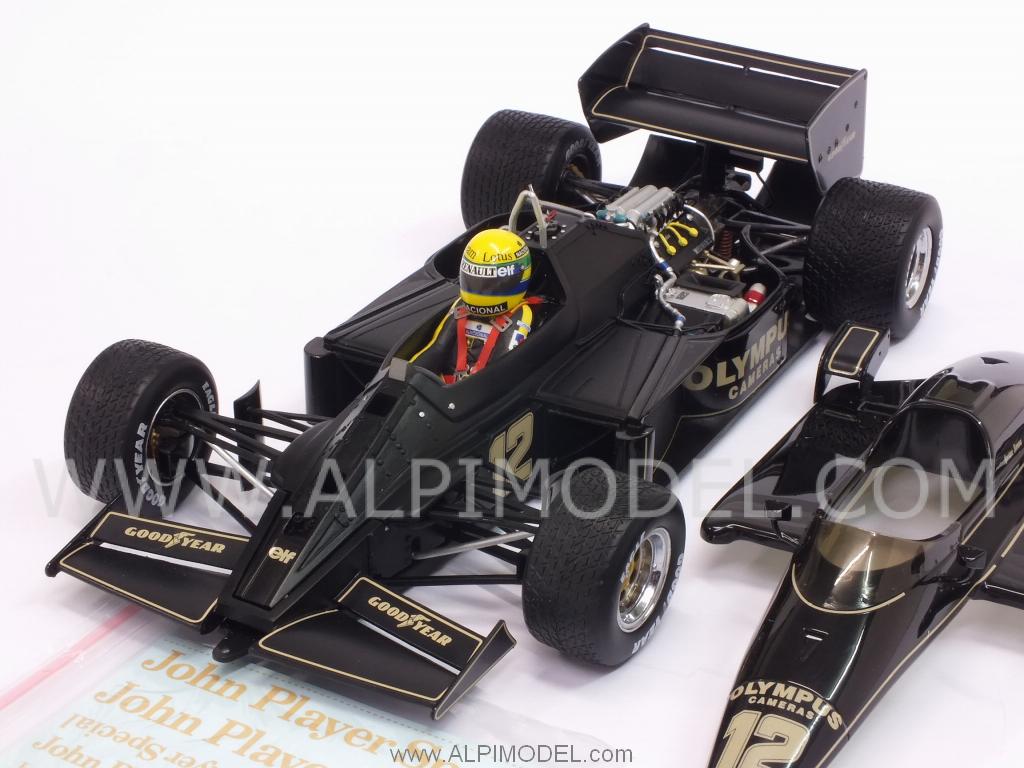 Lotus 97T Renault Winner GP Portugal 1985  Ayrton Senna - premium-x