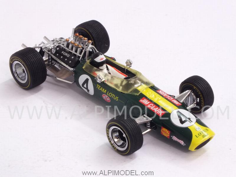 Lotus 49 #4 GP Winner South Africa 1968 Jim Clark - quartzo