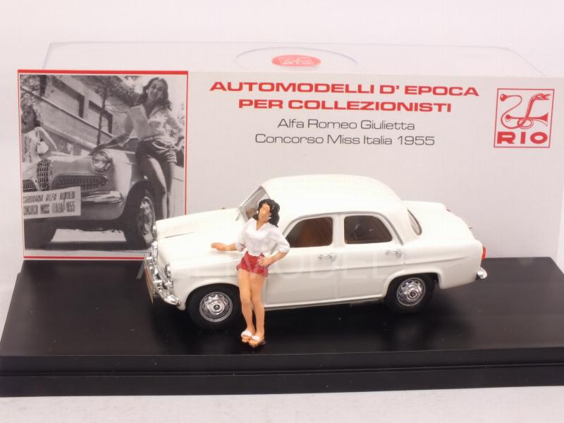 Alfa Romeo Giulietta Concorso Miss Italia 1955 - rio