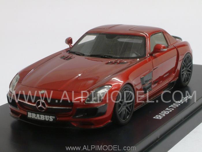 Brabus 700 Biturbo (SLS) (Red Metallic) PRO-R43 Series by schuco