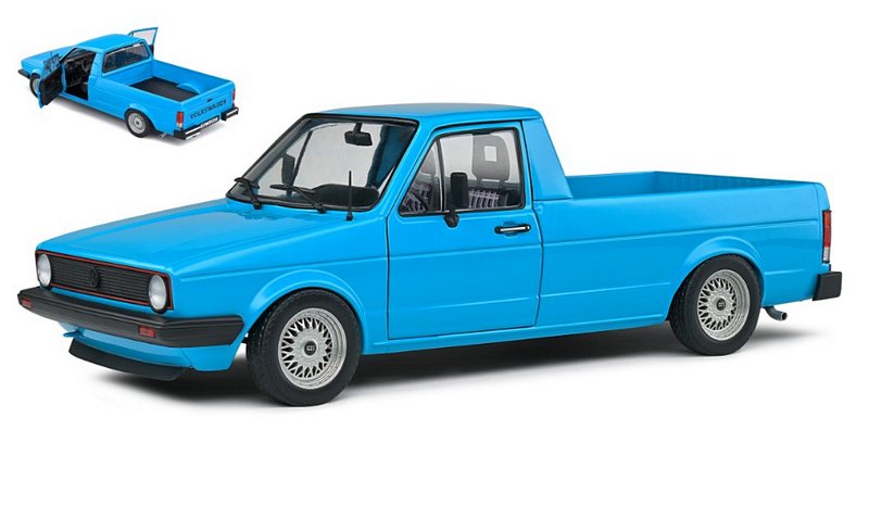Volkswagen Caddy Mk1 1982 (Blue) by solido