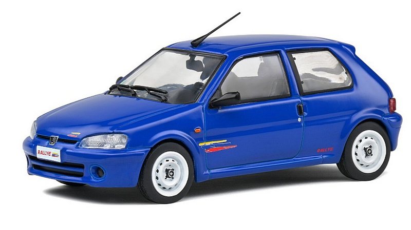 Peugeot 106 Ph.2 Rally 1995 (Blue Santorin) by solido