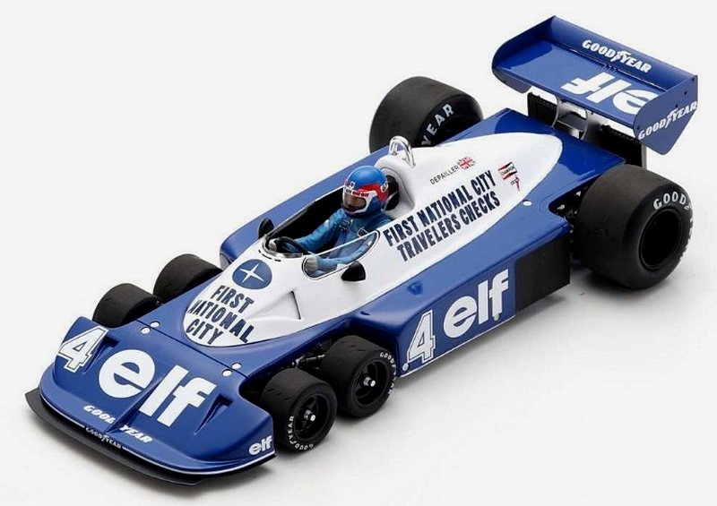 Tyrrell P34 #4 GP South Africa 1977 Patrick Depailler by spark-model