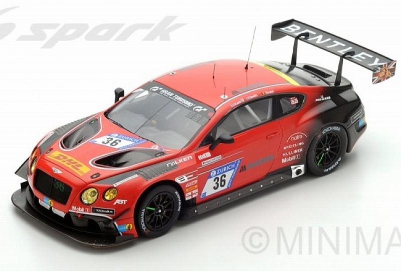 Bentley Continental GT3 #36 24h Nurburgring 2017 Kane - Smith by spark-model