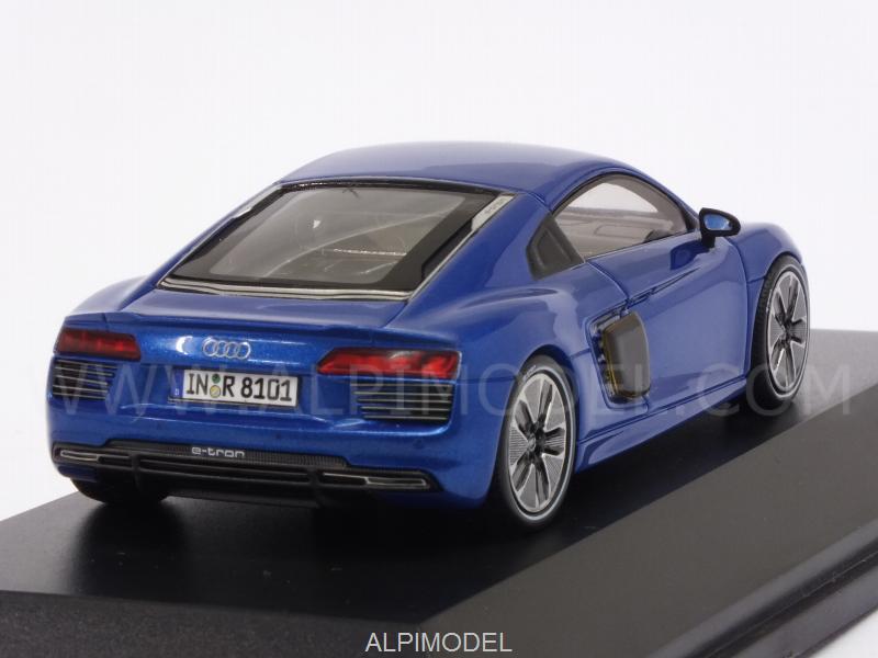 Audi R8 E-tron 2017 (Magnetic Blue) Audi Promo - spark-model