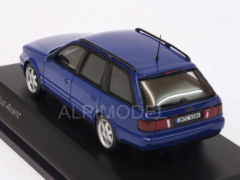 Audi S6 Plus Avant 1996 (Nogaro Blue) Audi Promo - spark-model