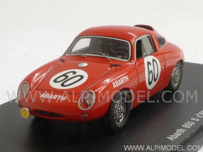 Abarth 850 S #60 Le Mans 1961 Hulme - Hyslop by spark-model