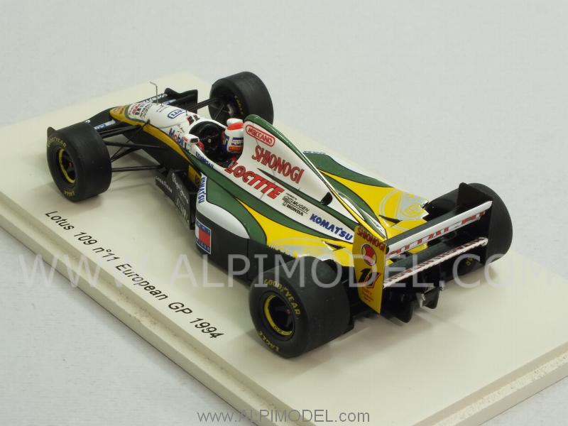 Lotus 109 #11 European GP 1994 Eric Bernard - spark-model