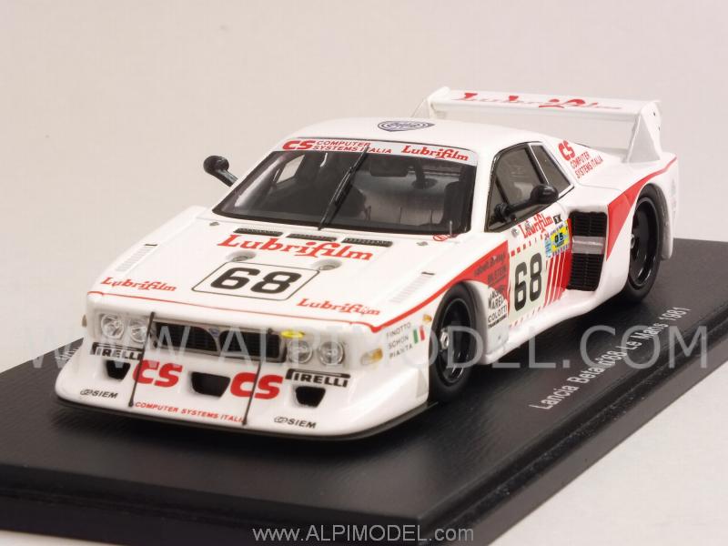Lancia Beta Monte Carlo Turbo #68 Le Mans 1981 Finotto - Pianta - Schon by spark-model