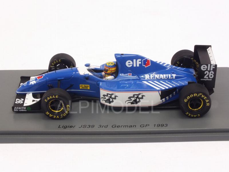 Ligier JS39 #26 GP Germany 1993 Mark.Blundell - spark-model