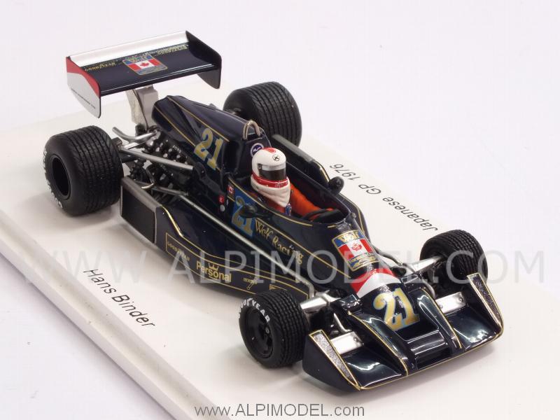 Wolf Williams FW05 #21 GP Japan 1976 Hans Binder - spark-model