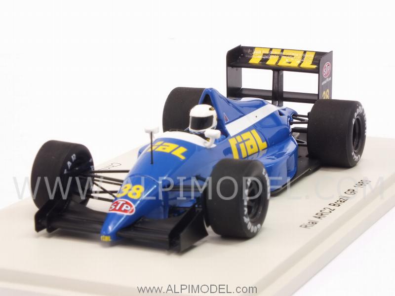 RIAL ARC2 #38 GP Brasil 1989 Christian Danner by spark-model