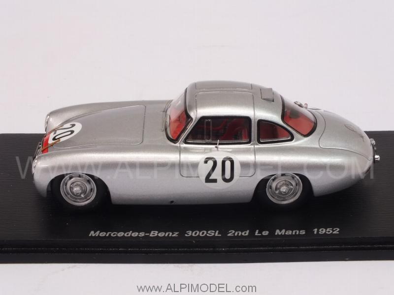 Mercedes 300 SL #20 2nd Le Mans 1952 Helfrich - Niedermayer - spark-model
