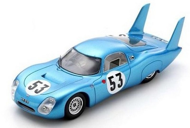 CD #53 Le Mans 1967 Guilhaudin - Bertaud by spark-model