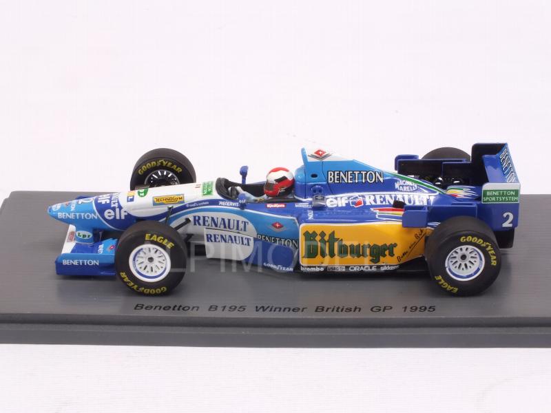 Benetton B195 #2 Winner British GP 1995 Johnny Herbert - spark-model