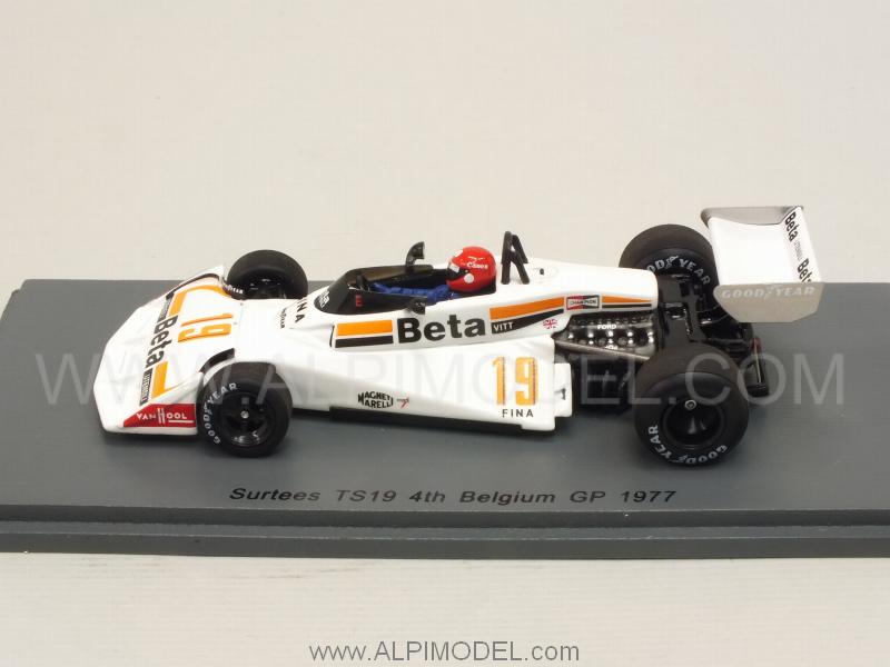 Surtees TS19 #19 GP Belgium 1977 Vittorio Brambilla - spark-model