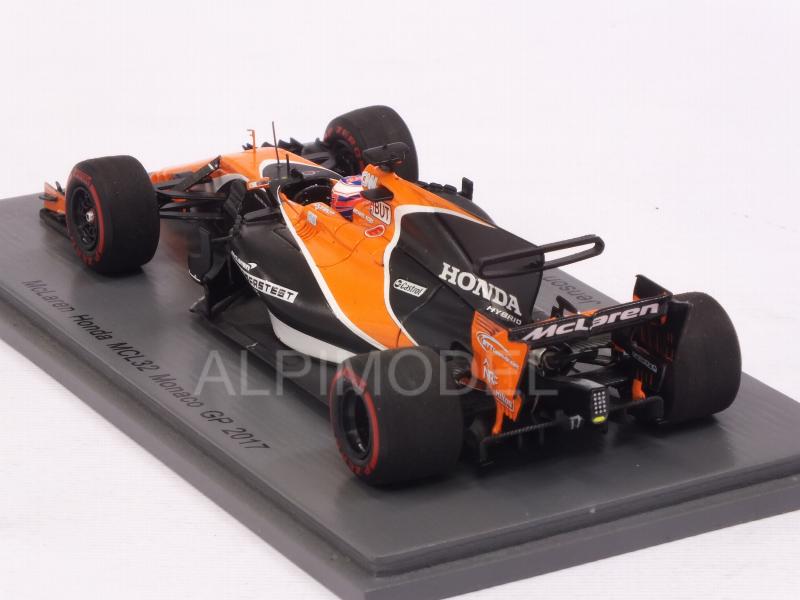 McLaren MCL32 Honda #22 GP Monaco 2017 Jenson Button - spark-model